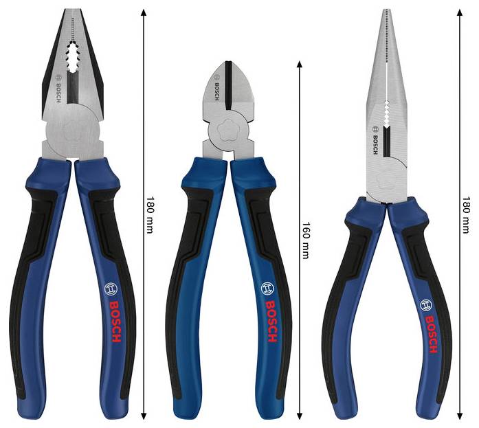 Bosch Professional 1600A039RF Zestaw szczypiec-3