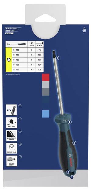 Zestaw wkrętaków Bosch Professional 1600A039PG 1600A039PG-2