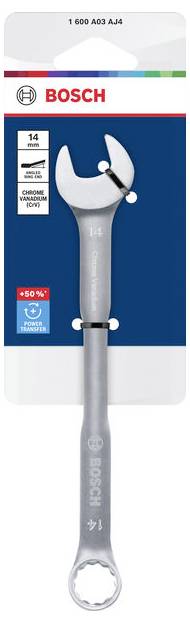 Bosch Professional 1600A03AJ4 1600A03AJ4 Klucz płasko oczkowy Rozmiar klucza (metryczny) (tylko do tytułu) 14 mm-1