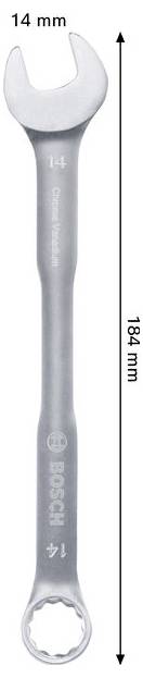 Bosch Professional 1600A03AJ4 1600A03AJ4 Klucz płasko oczkowy Rozmiar klucza (metryczny) (tylko do tytułu) 14 mm-3