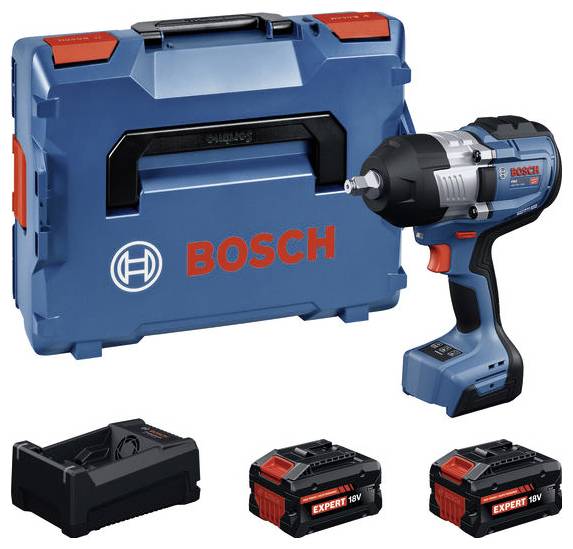 Bosch Professional GDS18V-1400 06019R5003 Klucz udarowy Ilość dołączonych baterii 2 Li-Ion