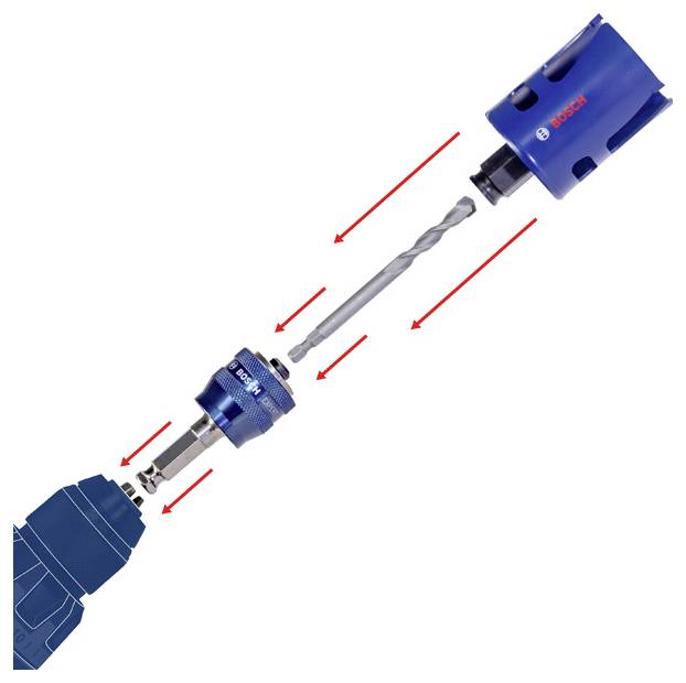Otwornica Bosch Accessories 2608902641 2608902641 1 szt.-4