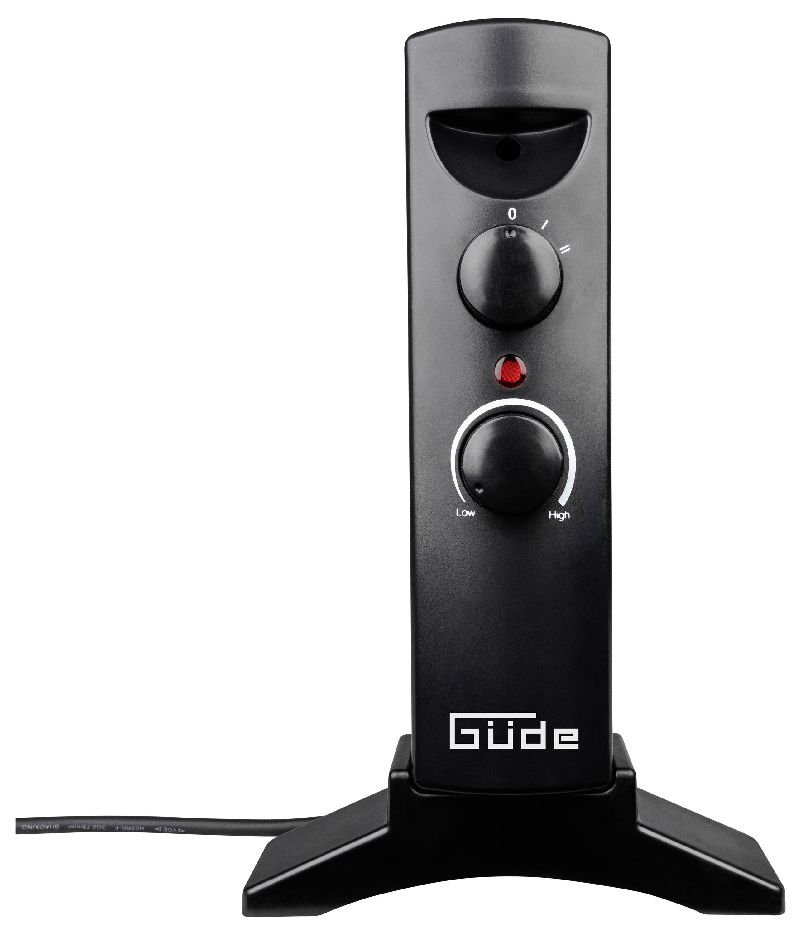 GÜDE 85174 Promiennik ciepła 15 m³ 1200 W czarny-3