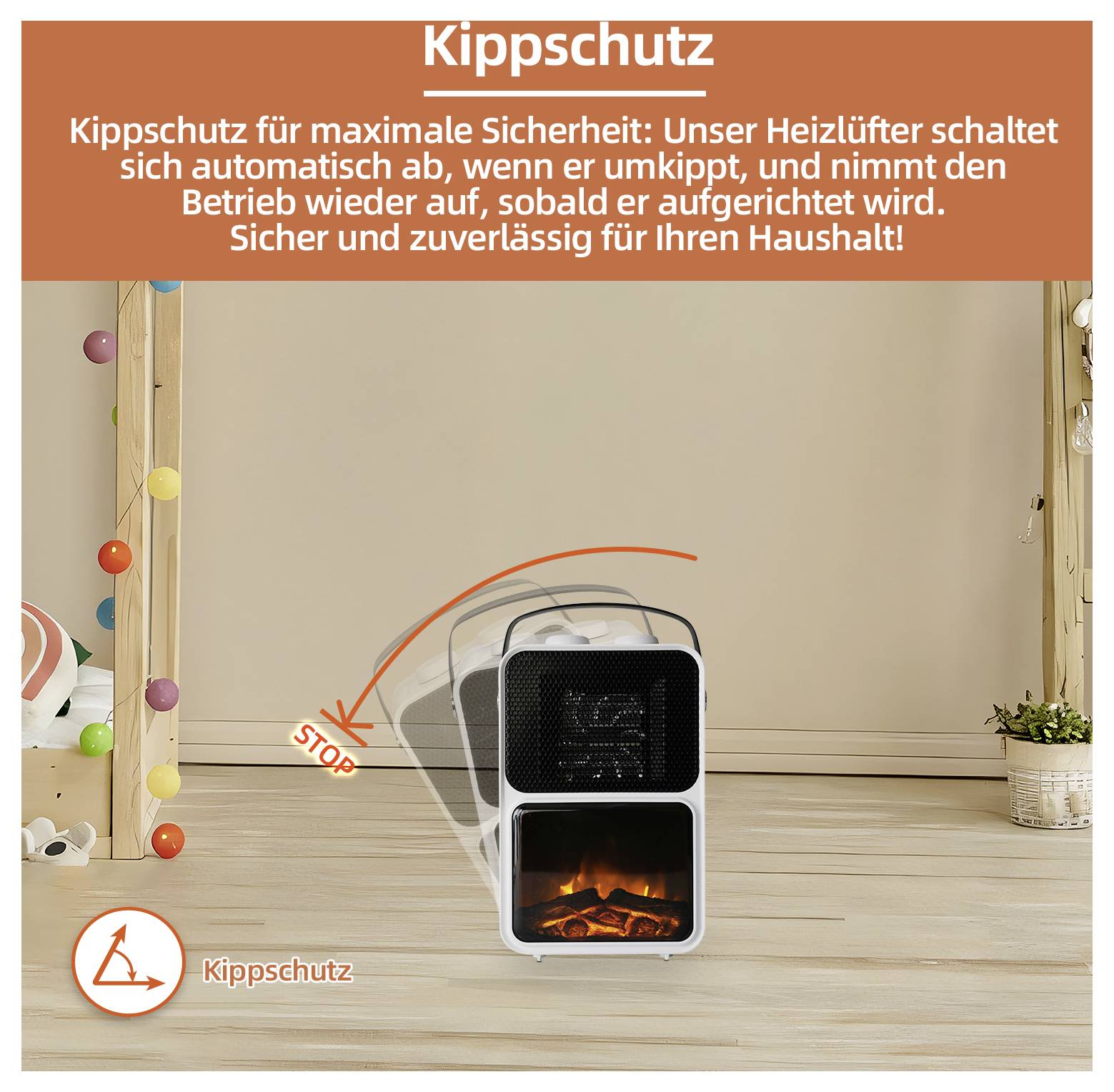 SHX SHXFP12MINI Piec elektryczny 20 m² czarny-4