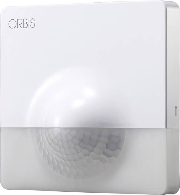 Czujnik ruchu PIR ORBIS Zeitschalttechnik OB131512 200 ° IP55 biały