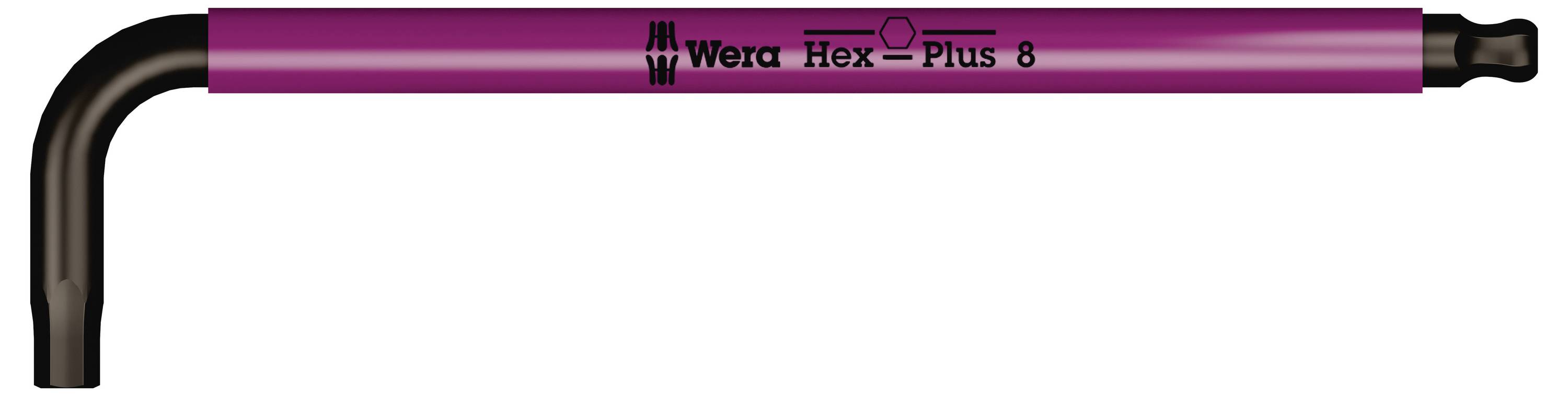 Wera Hex-Plus TORX® Set 1 wewnętrzny sześciokąt Zestaw kluczy trzpieniowych 1.5 mm, 2 mm, 2.5 mm, 3 mm, 4 mm, 5 mm, 6 mm-7