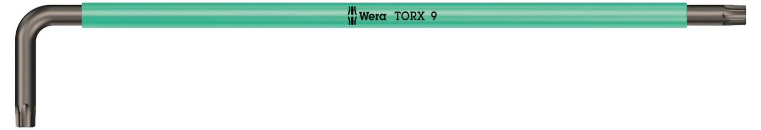 Wera Hex-Plus TORX® Set 1 wewnętrzny sześciokąt Zestaw kluczy trzpieniowych 1.5 mm, 2 mm, 2.5 mm, 3 mm, 4 mm, 5 mm, 6 mm-10