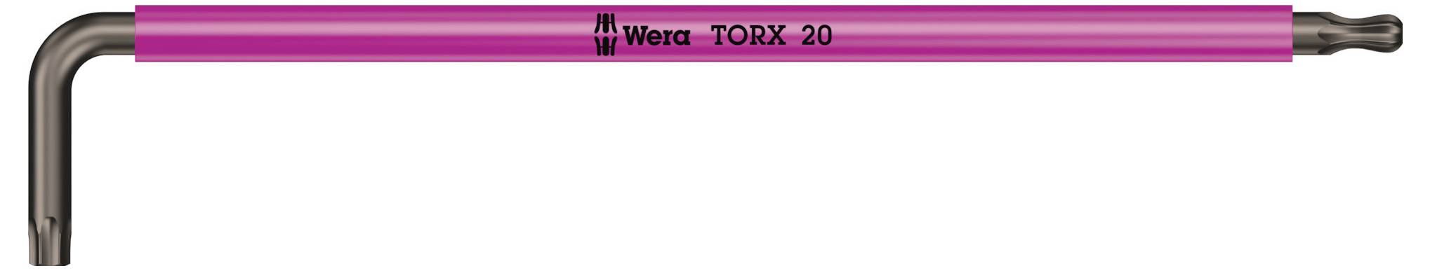 Wera Hex-Plus TORX® Set 1 wewnętrzny sześciokąt Zestaw kluczy trzpieniowych 1.5 mm, 2 mm, 2.5 mm, 3 mm, 4 mm, 5 mm, 6 mm-13