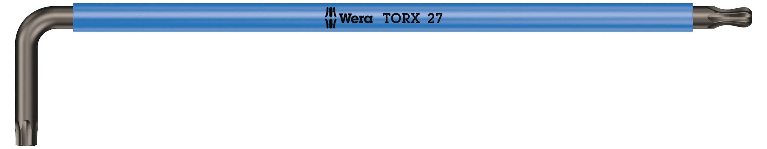 Wera Hex-Plus TORX® Set 1 wewnętrzny sześciokąt Zestaw kluczy trzpieniowych 1.5 mm, 2 mm, 2.5 mm, 3 mm, 4 mm, 5 mm, 6 mm-15