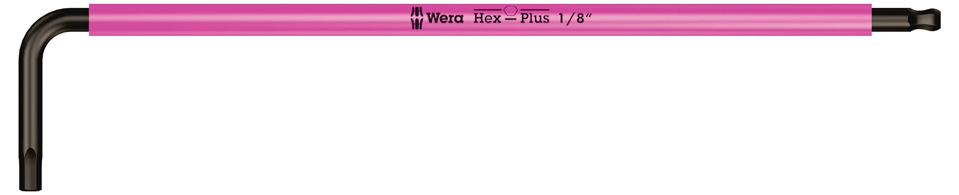 Wera Hex-Plus Set 1 wewnętrzny sześciokąt Zestaw kluczy trzpieniowych 1.5 mm, 2 mm, 2.5 mm, 3 mm, 4 mm, 5 mm, 6 mm, 8 mm-11
