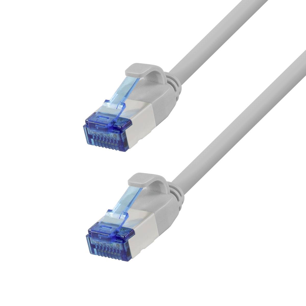 kabel LAN LogiLink CP5092S, 1 szt., RJ45, CAT 6a, S/FTP, 10.00 m, szary