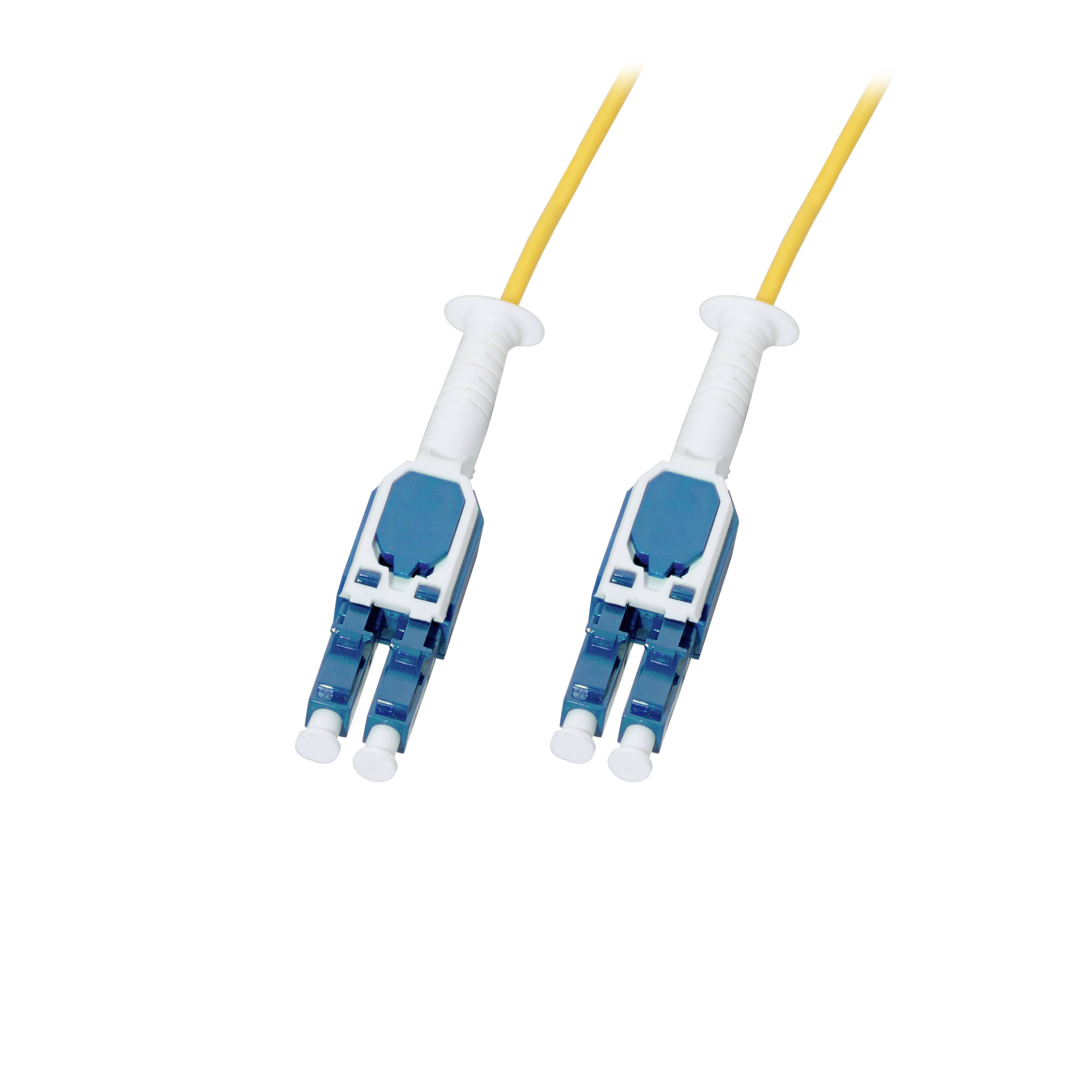 LogiLink FP0UB07N fibre optique FO Câble de raccordement 7.50 m jaune 9/125 µ Singlemode OS2
