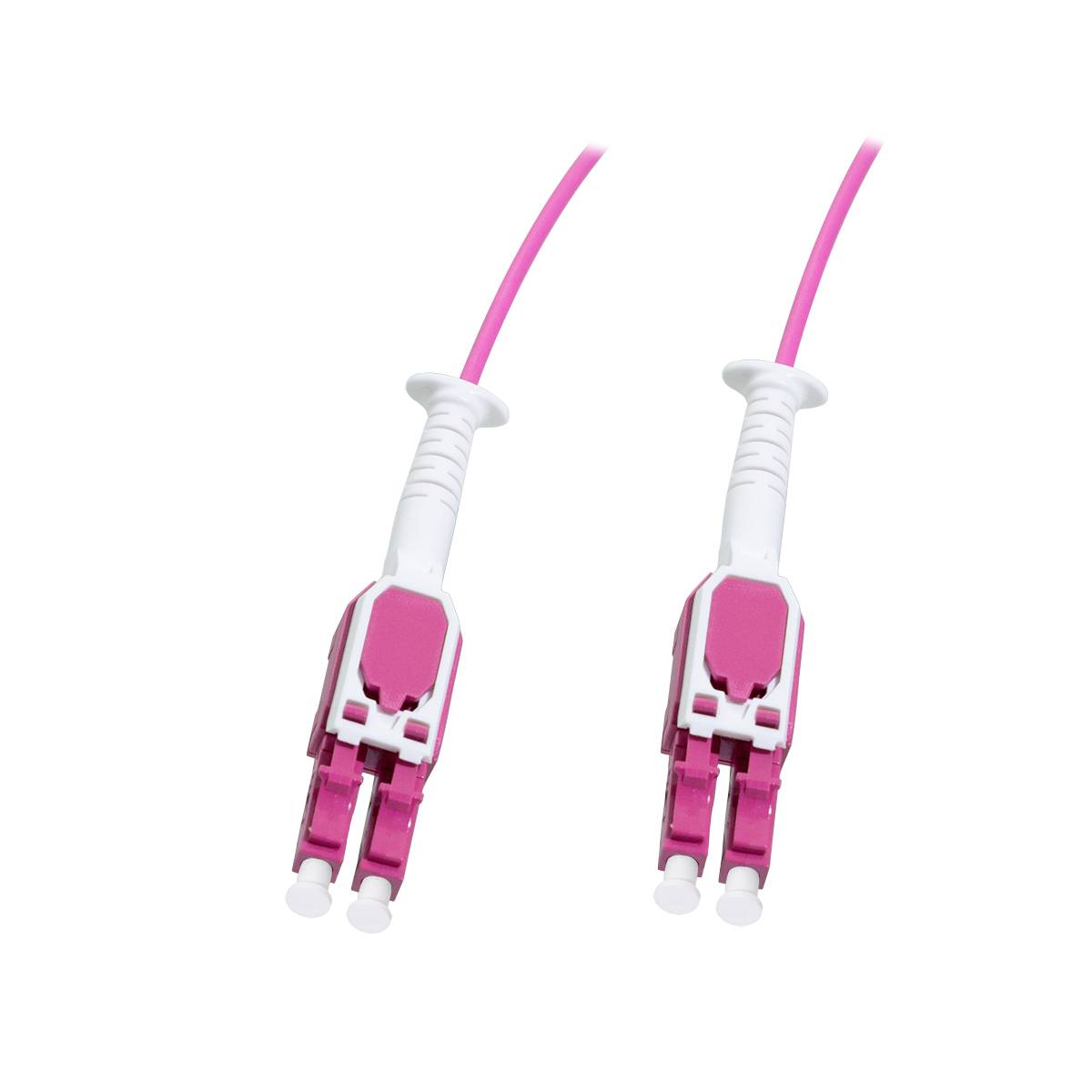 LogiLink FP4UB03N fibre optique FO Câble de raccordement 3.00 m violet 50/125 µ Multimode OM4