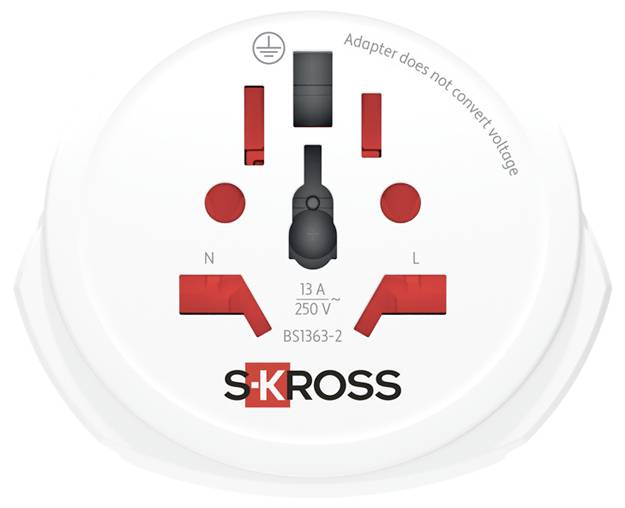 Adapter podróżny Skross 1.500221C-X2-3