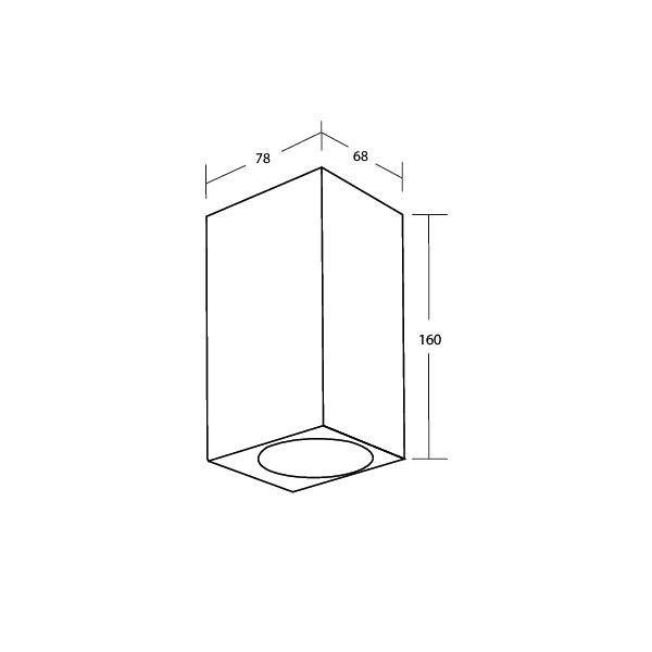 Lampa ścienna LED Brumberg 65342180 10 W IP65 (przód)-3
