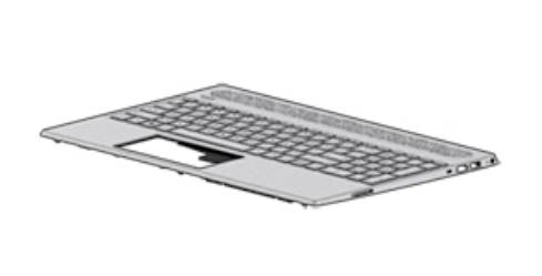 HP L35339-A41 Dolna część obudowy + klawiatura srebrny 1 szt.