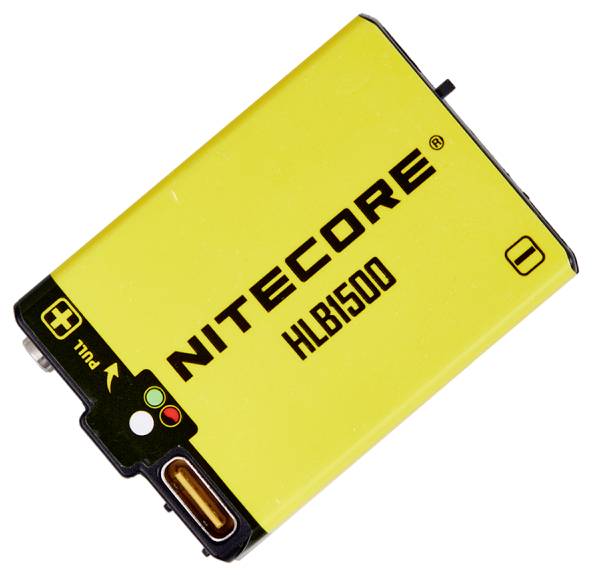 NiteCore Bateria zapasowa Akumulator specjalny można ładować przez USB Li-Ion 3.6 V 1500 mAh 1 szt.-0