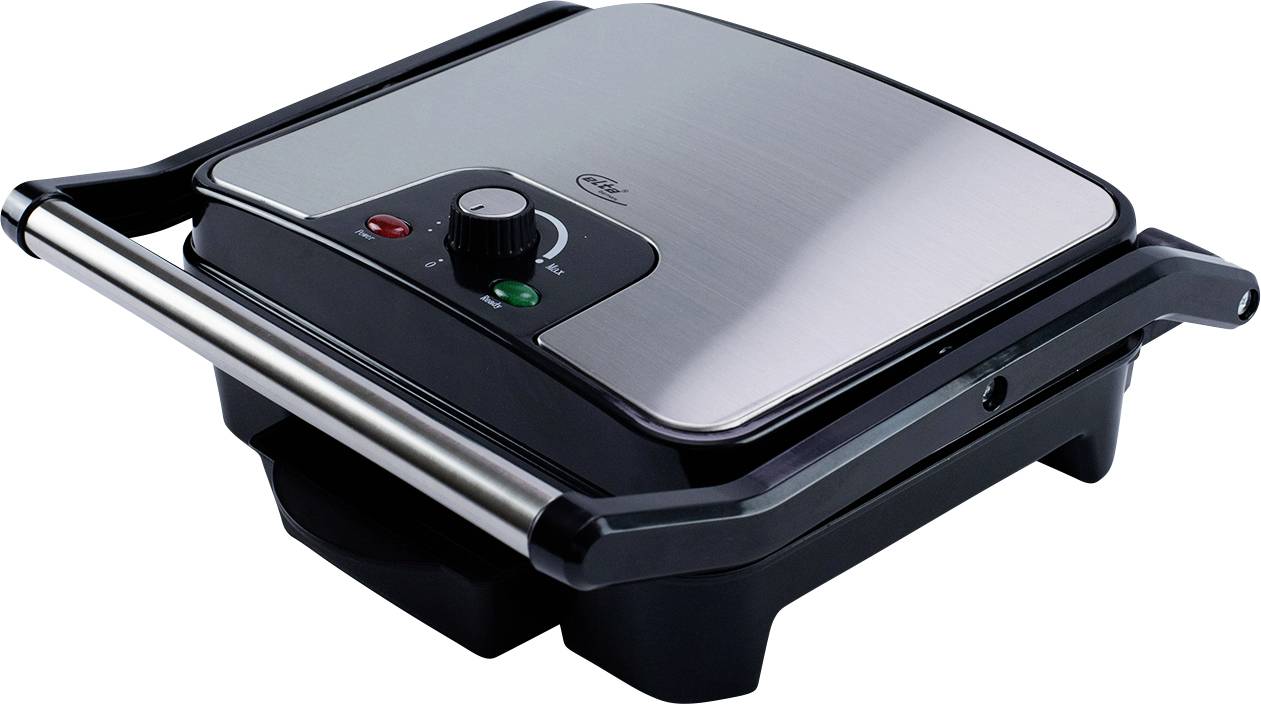 Elta  électrique, table Barbecue boîtier Cool-Touch, revêtement anti-adhésif, voyant lumineux