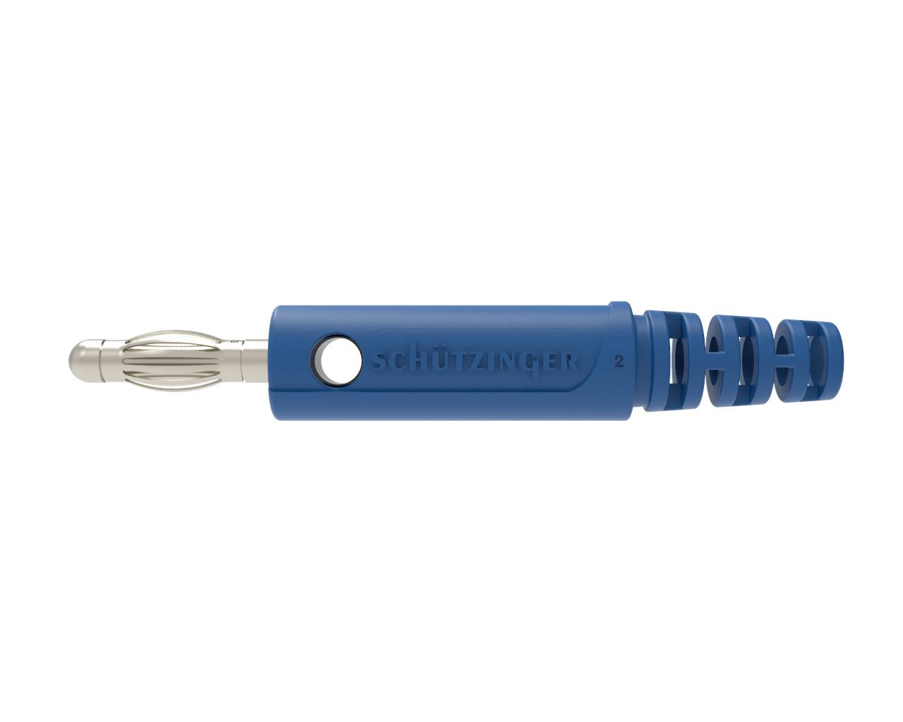 Schützinger DI FK 9800 L Ni / BL Złącze męskie z koszykiem sprężynowym 1 szt.