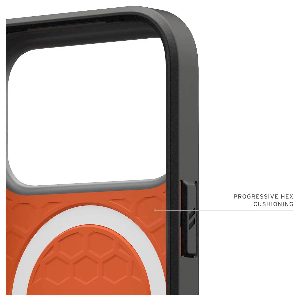UAG Civilian Case Apple iPhone 18 Pro, iPhone 17 Pro pomarańczowy Kompatybilny z MagSafe 114545119797-6