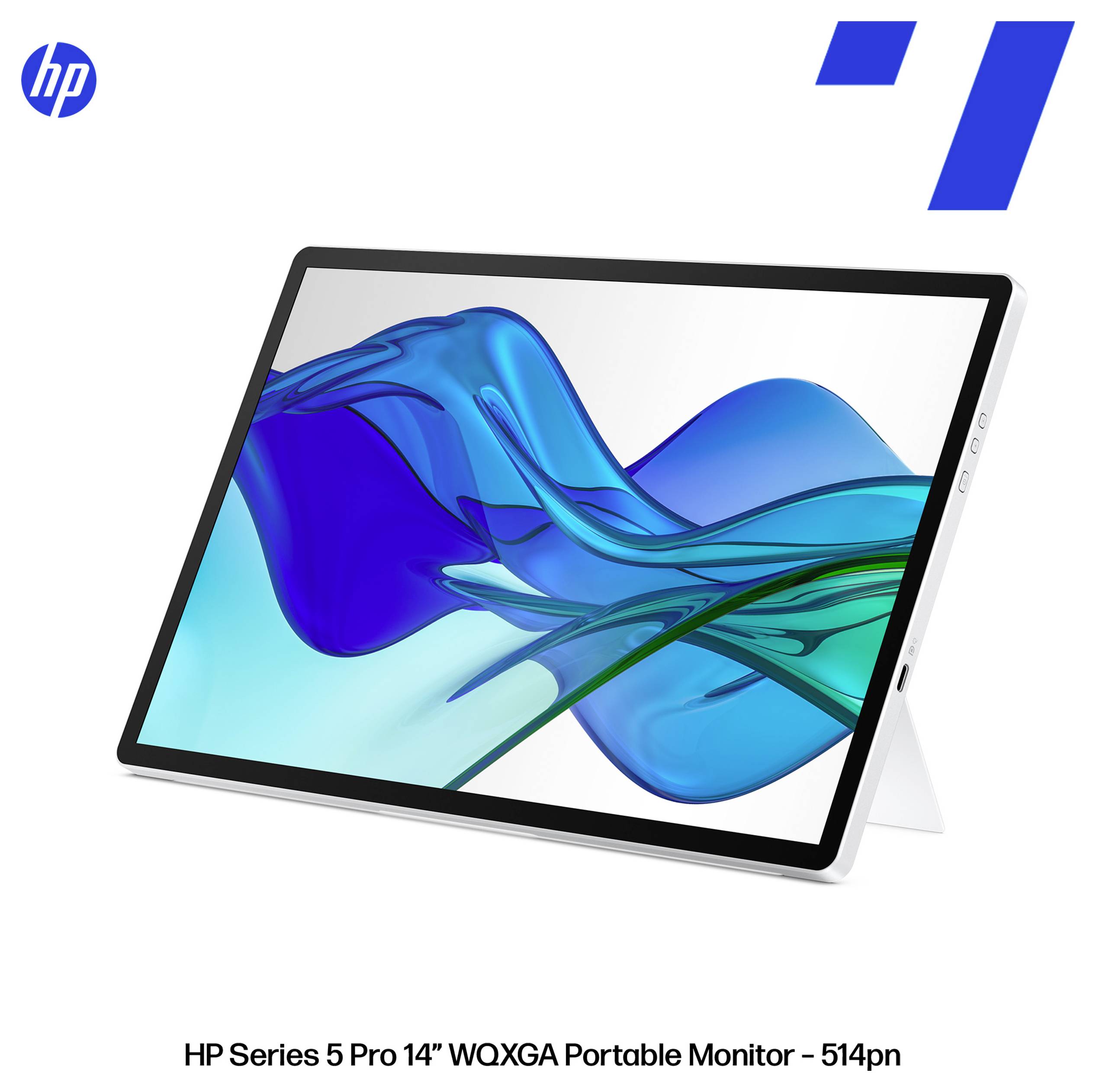 HP S5 Pro 514pn Przenośny monitor EEK B (A - G) 35.6 cm (14 cal) 2560 x 1600 px 16:10 7 ms LCD (IPS)-3