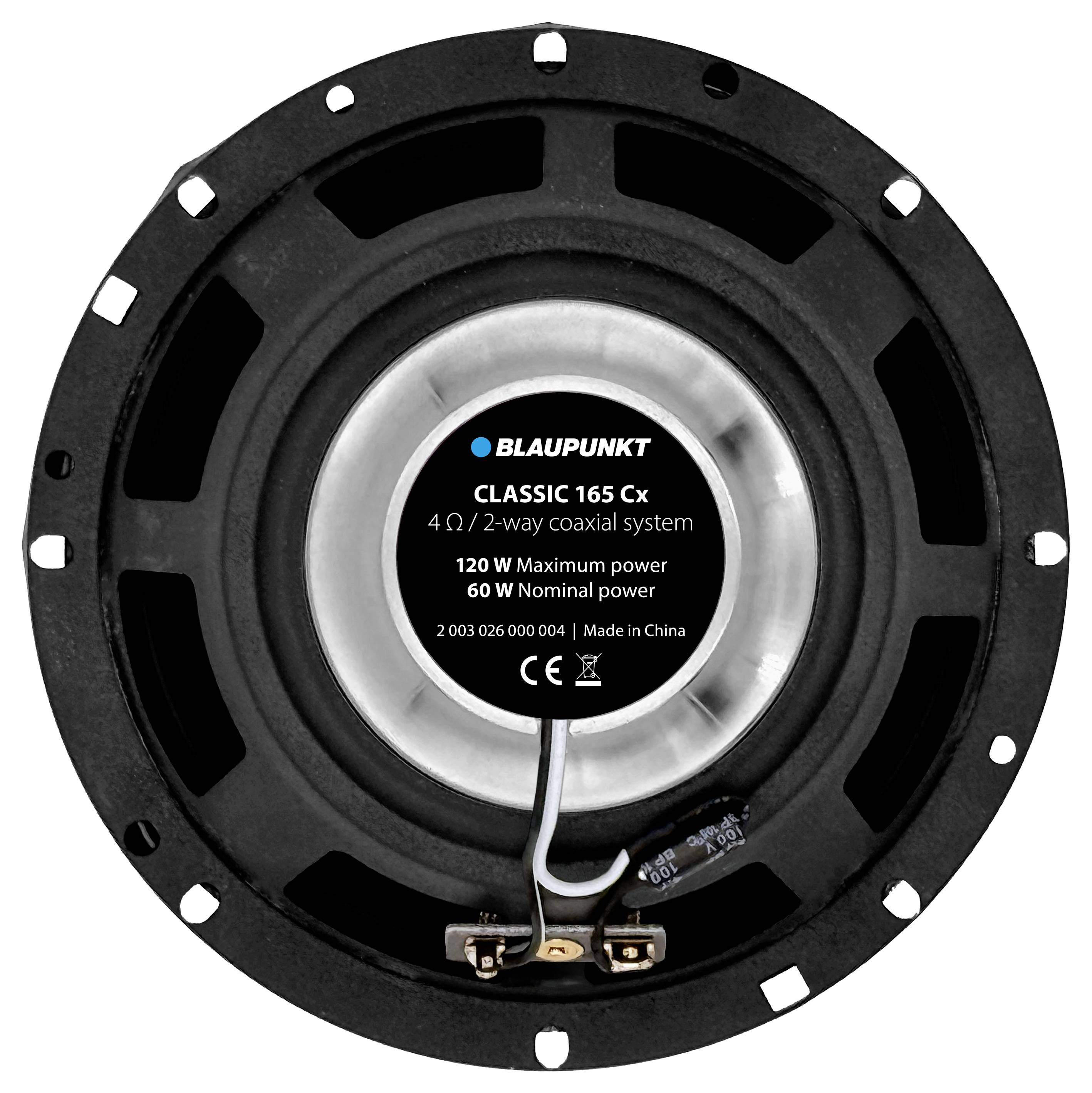 Głośnik samochodowy Blaupunkt Classic 165 Cs, 120 W, 4 Ω, 2 szt.-2