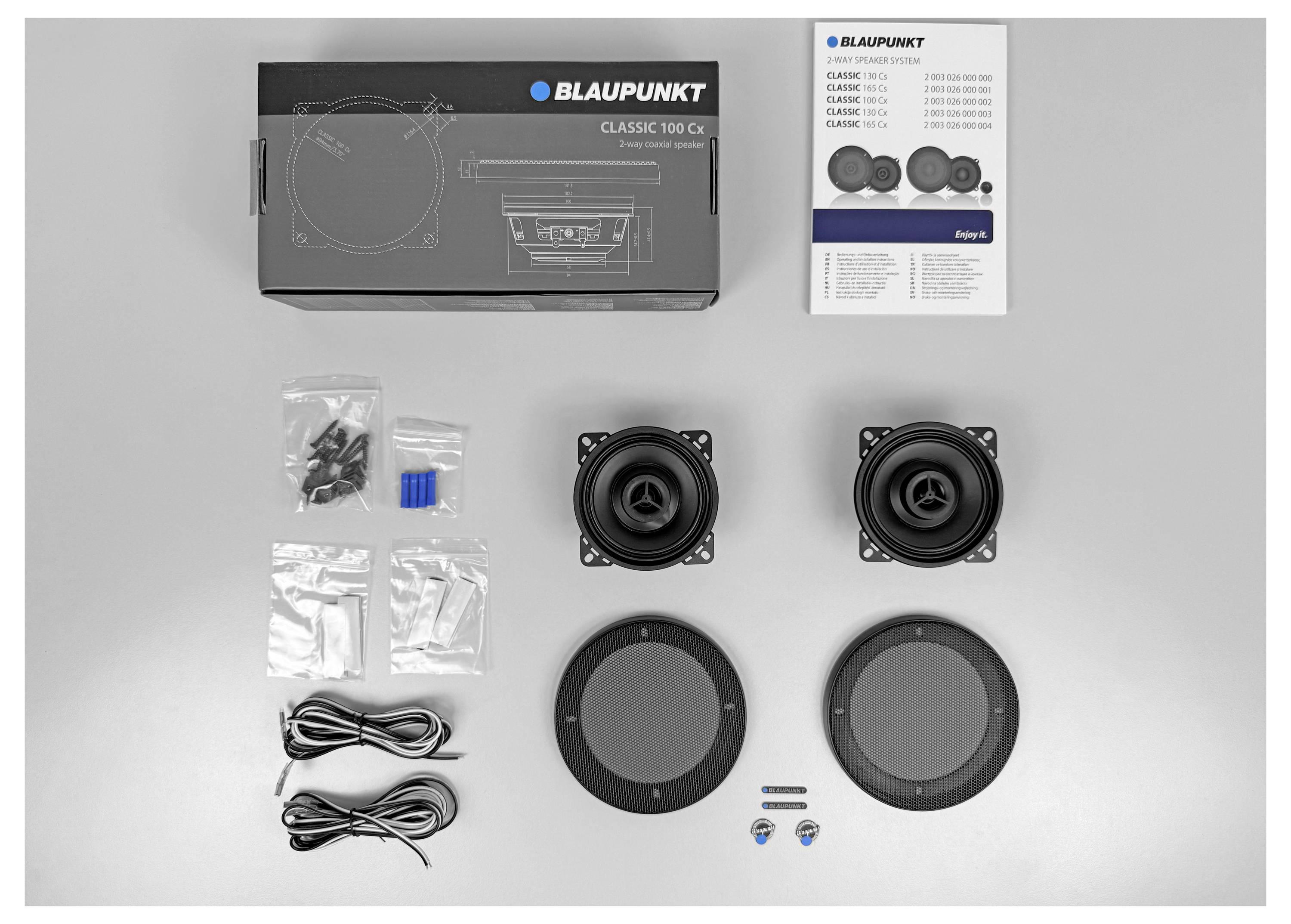 Głośnik samochodowy Blaupunkt Classic 100 Cx, 80 W, 4 Ω, 2 szt.-5