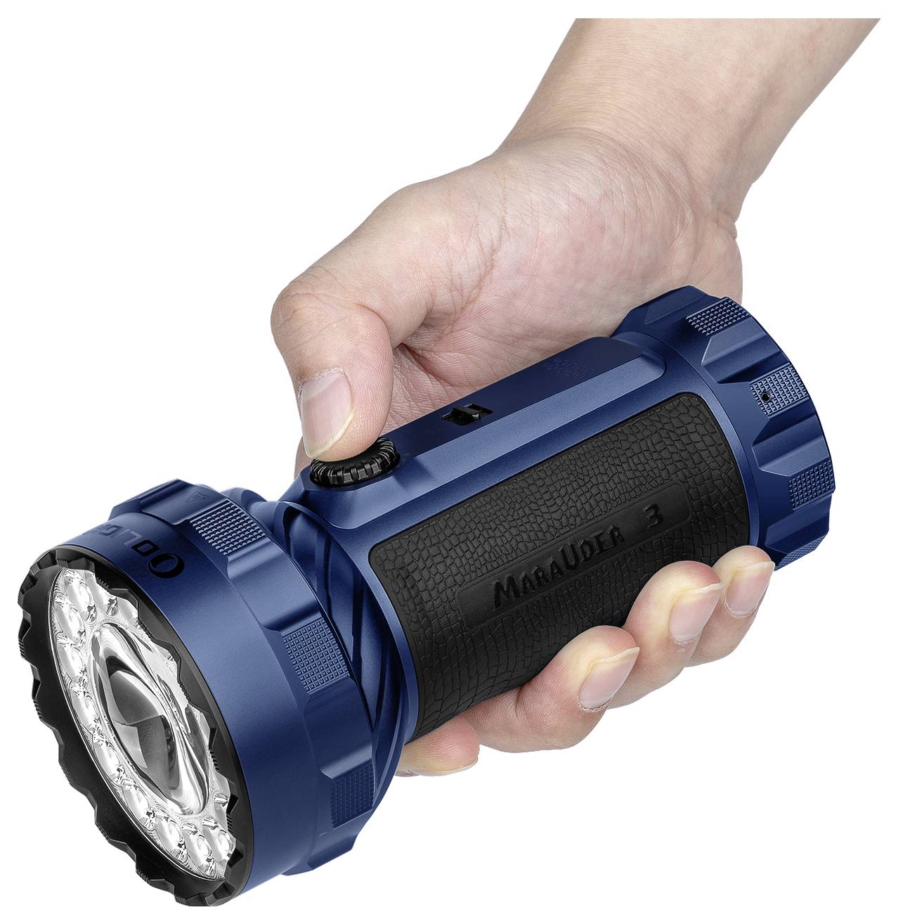 OLight Marauder 3 13639 Latarka IPX8 (wodoodporny), z kaburą, z interfejsem USB 840 g-10