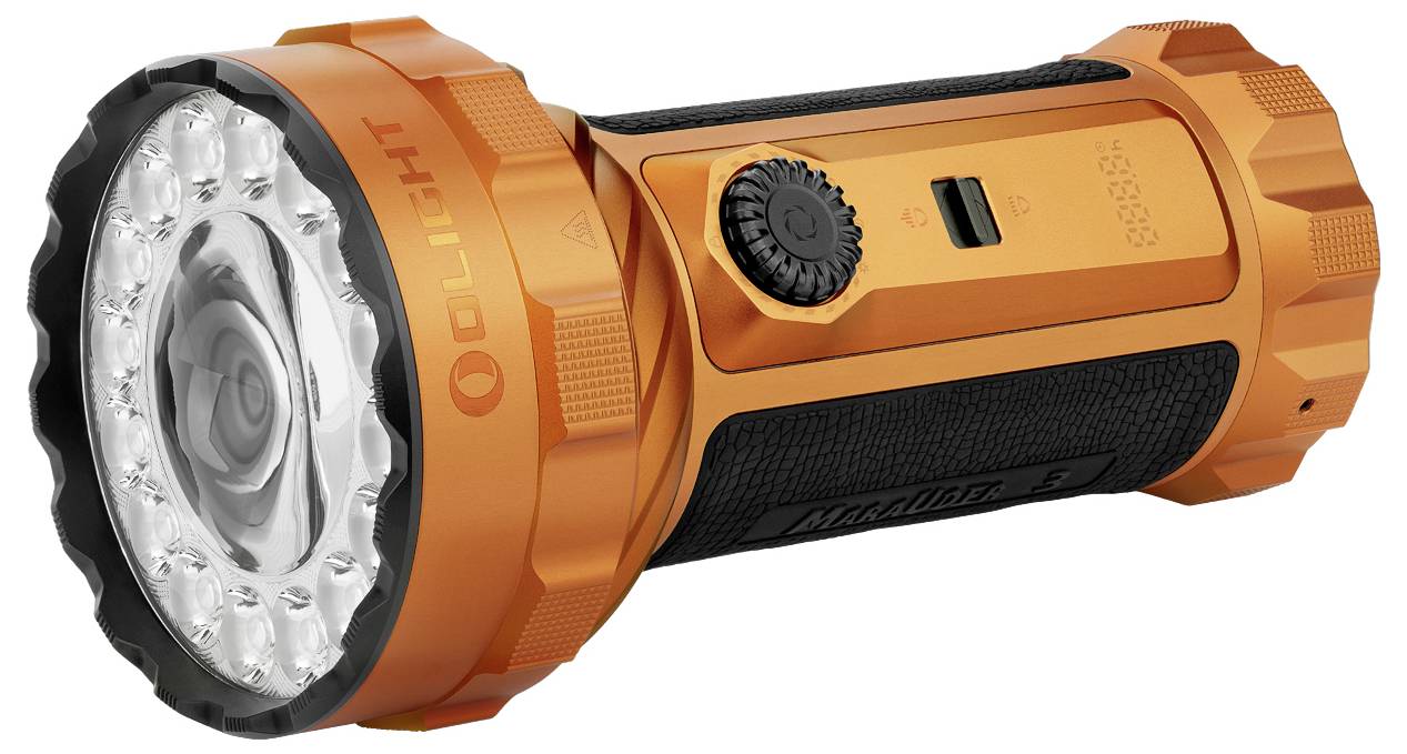 OLight Marauder 3 13638 Latarka IPX8 (wodoodporny), z kaburą, z interfejsem USB 840 g-7