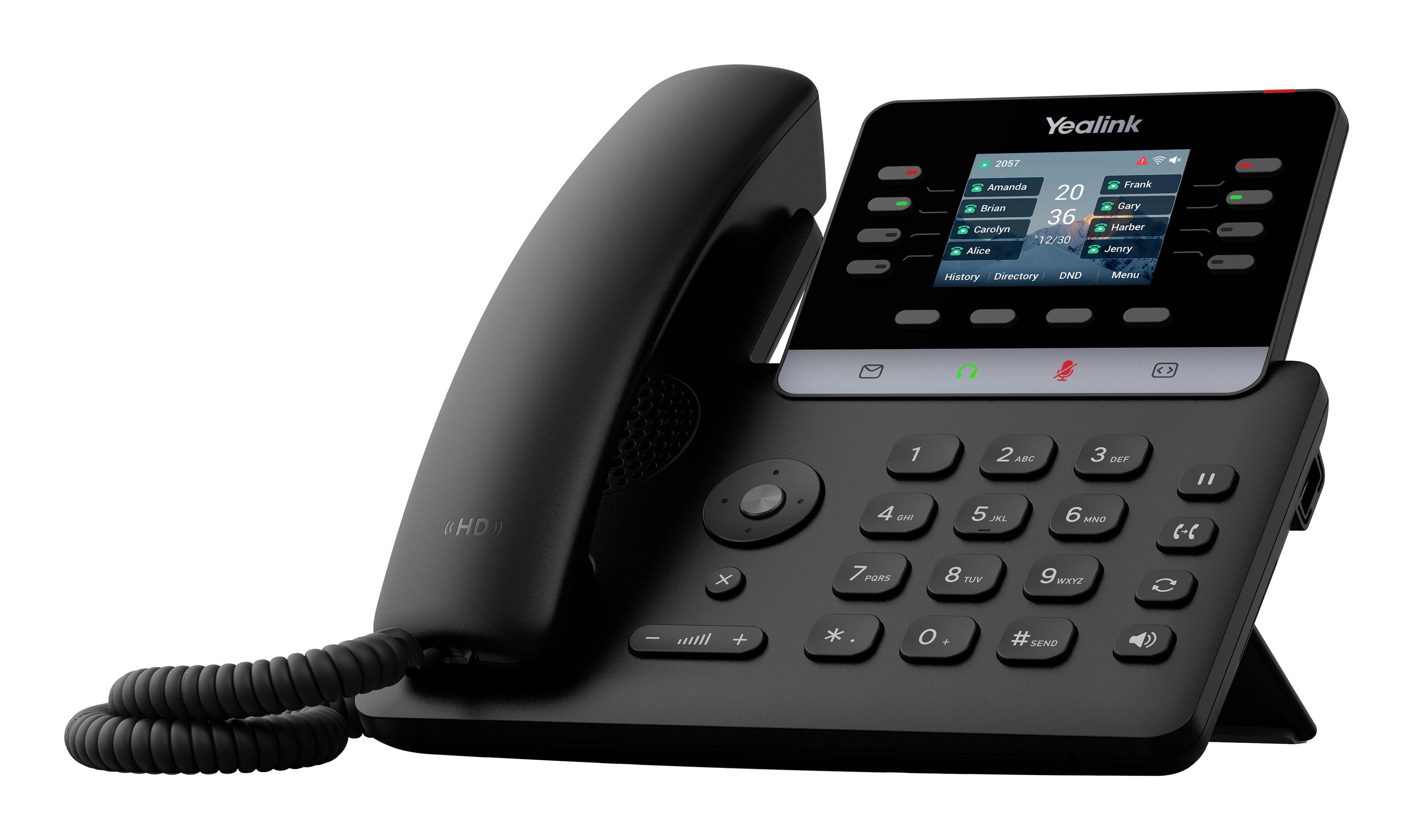 Yealink SIP-T73W Telefon systemowy, VoIP czarny-2