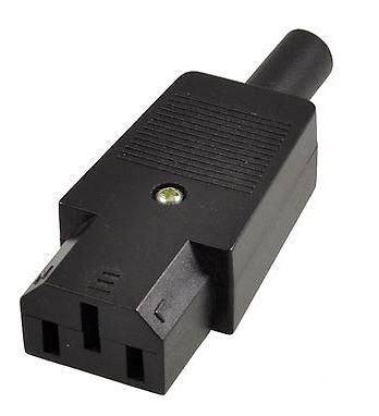 MicroConnect C13PLUG Adaptateur pour appareils réfrigérants     noir 1 pc(s)