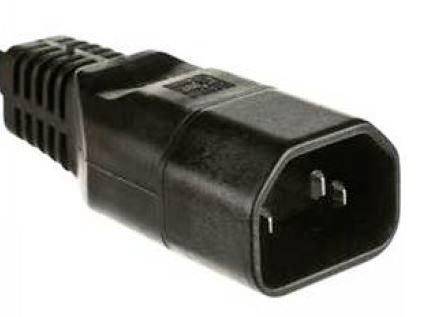 MicroConnect C14PLUG Adaptateur pour appareils réfrigérants     noir 1 pc(s)