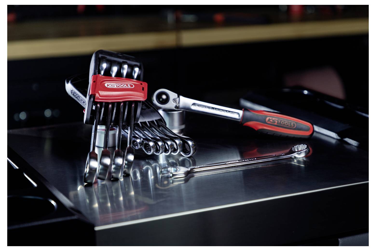 KS Tools 922.0050 Zestaw kluczy płasko oczkowych-8
