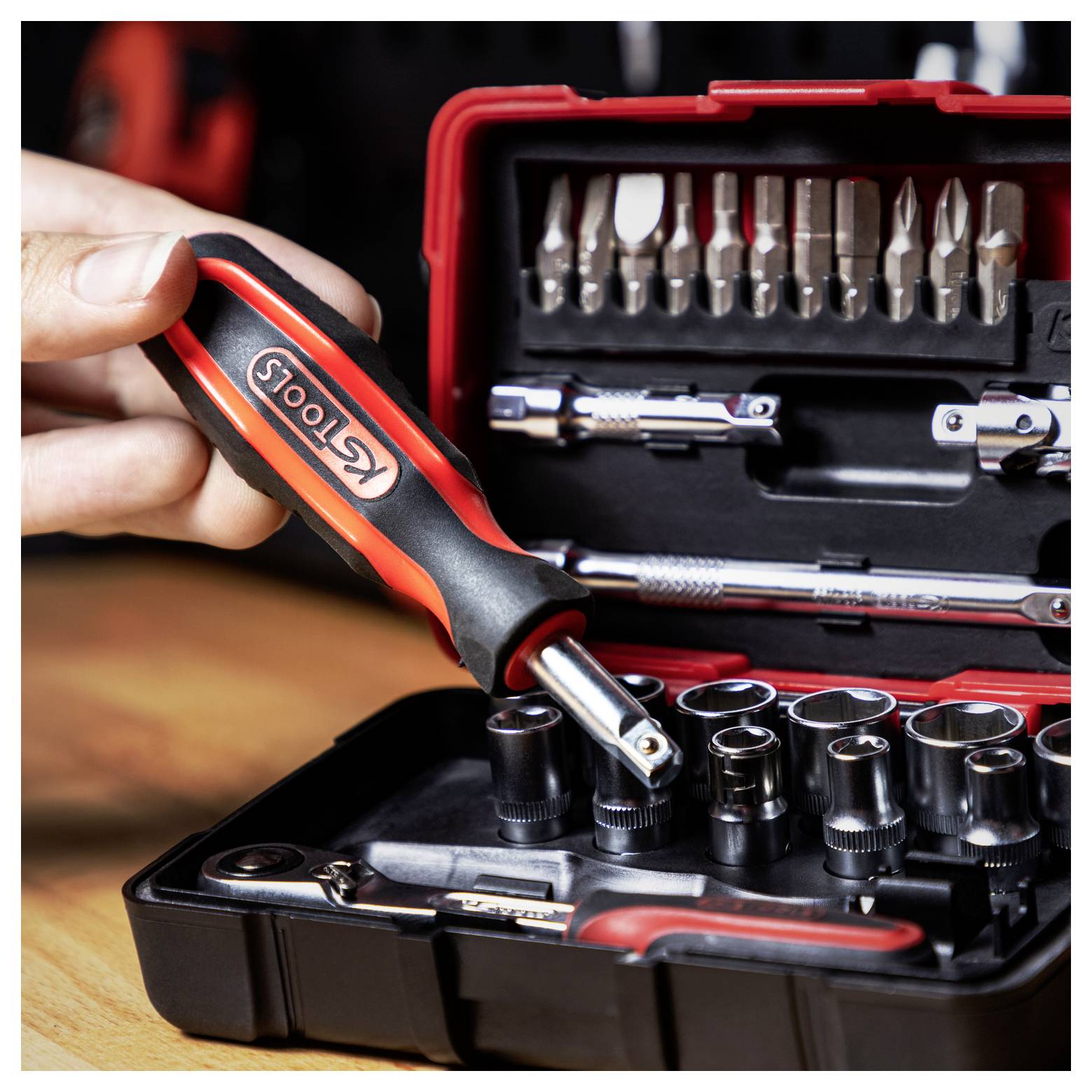 Zestaw kluczy nasadowych KS Tools ULTIMATE 922.0626 1/4"-4