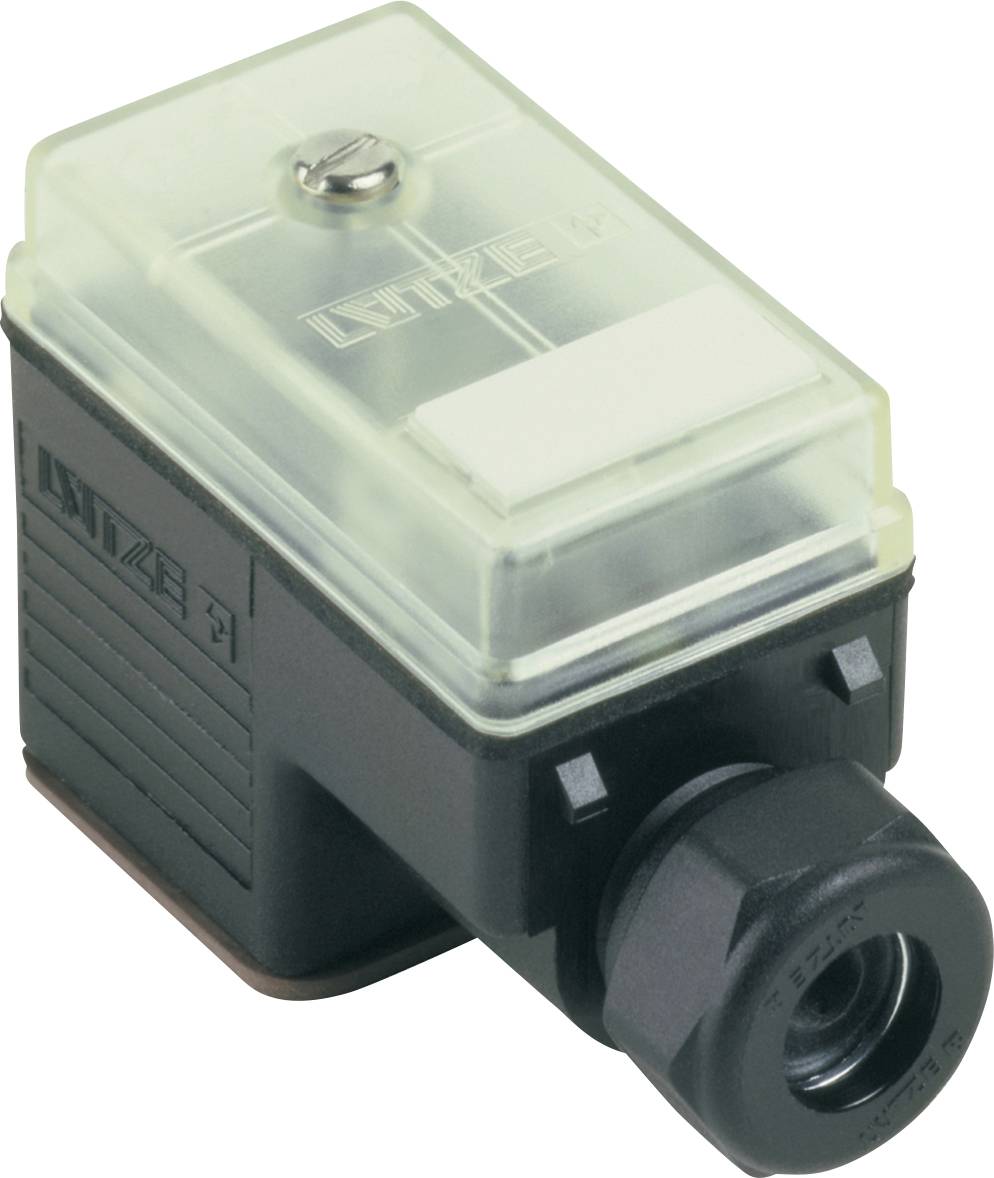 Lütze 705509 Złącze zaworowe LVER-V10-5509 DC 24V/2A DC, 1 szt.