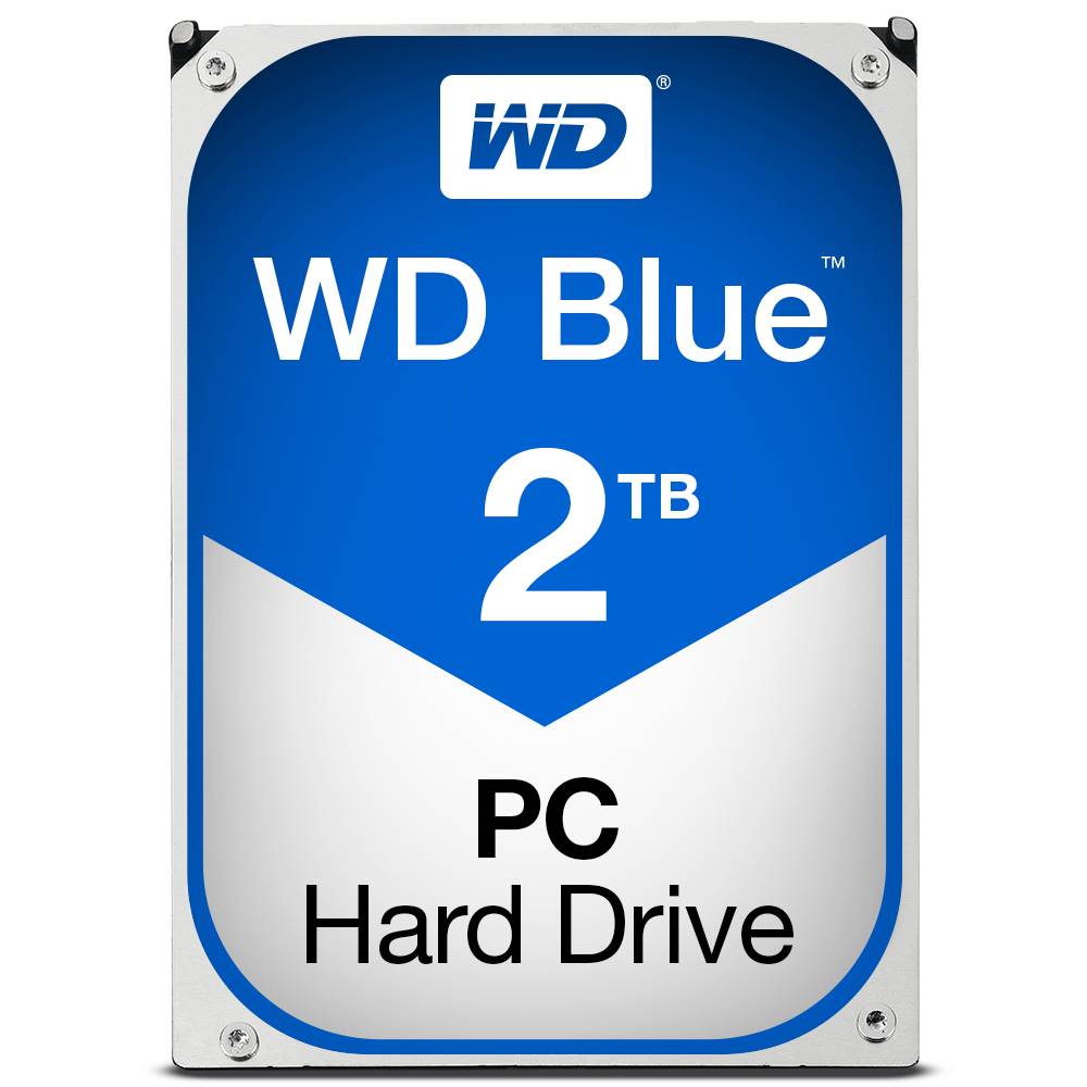 Western Digital Blue™ 2 TB Dysk twardy wewnętrzny, 3,5'' (8,9 cm) SATA III WD20EZRZ