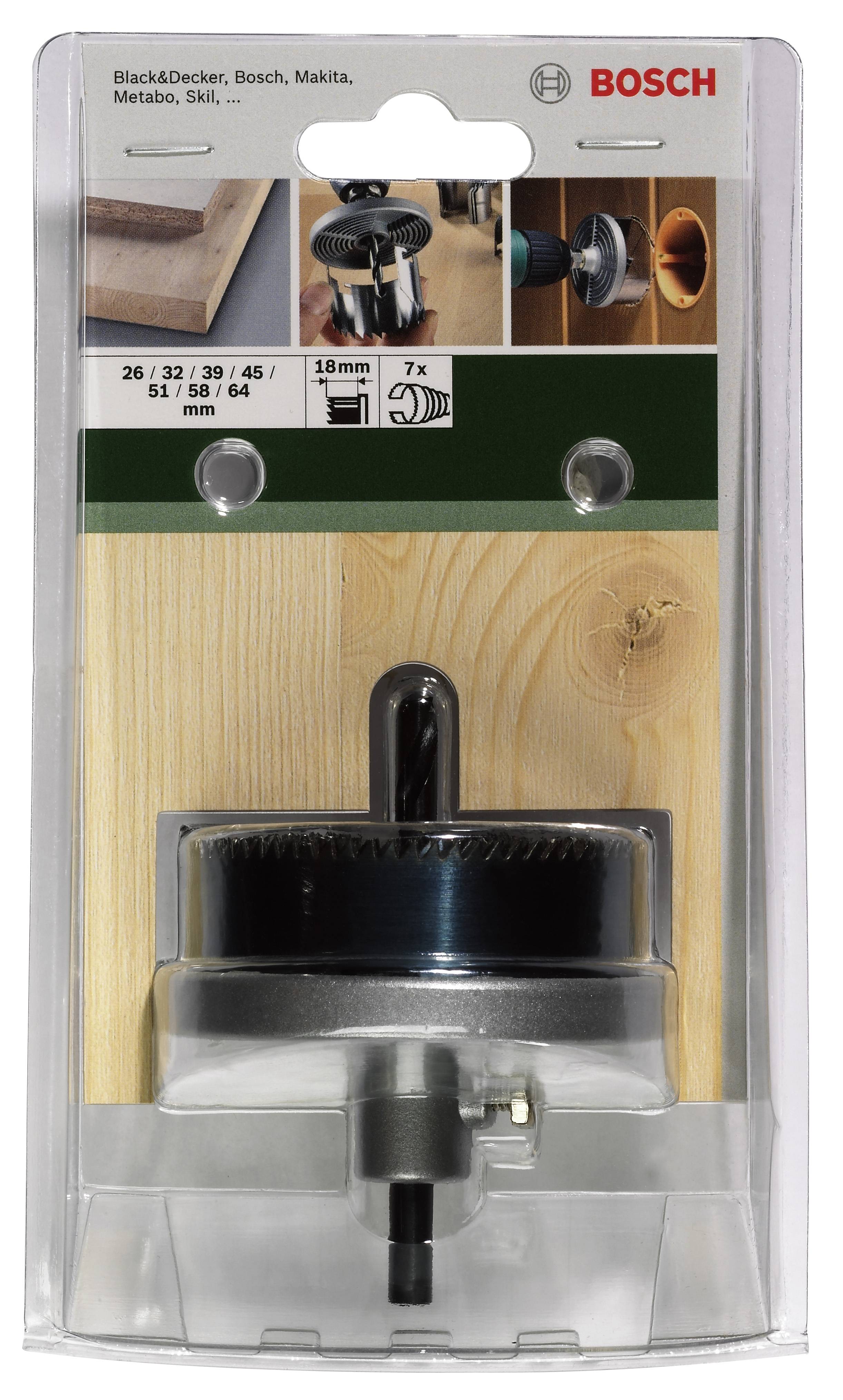 Комплект корончастих пил Bosch Accessories 2609255635, 1 шт.