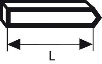 Тип штифта 41 Bosch Accessories 2609255808, Немає, 1000 шт.