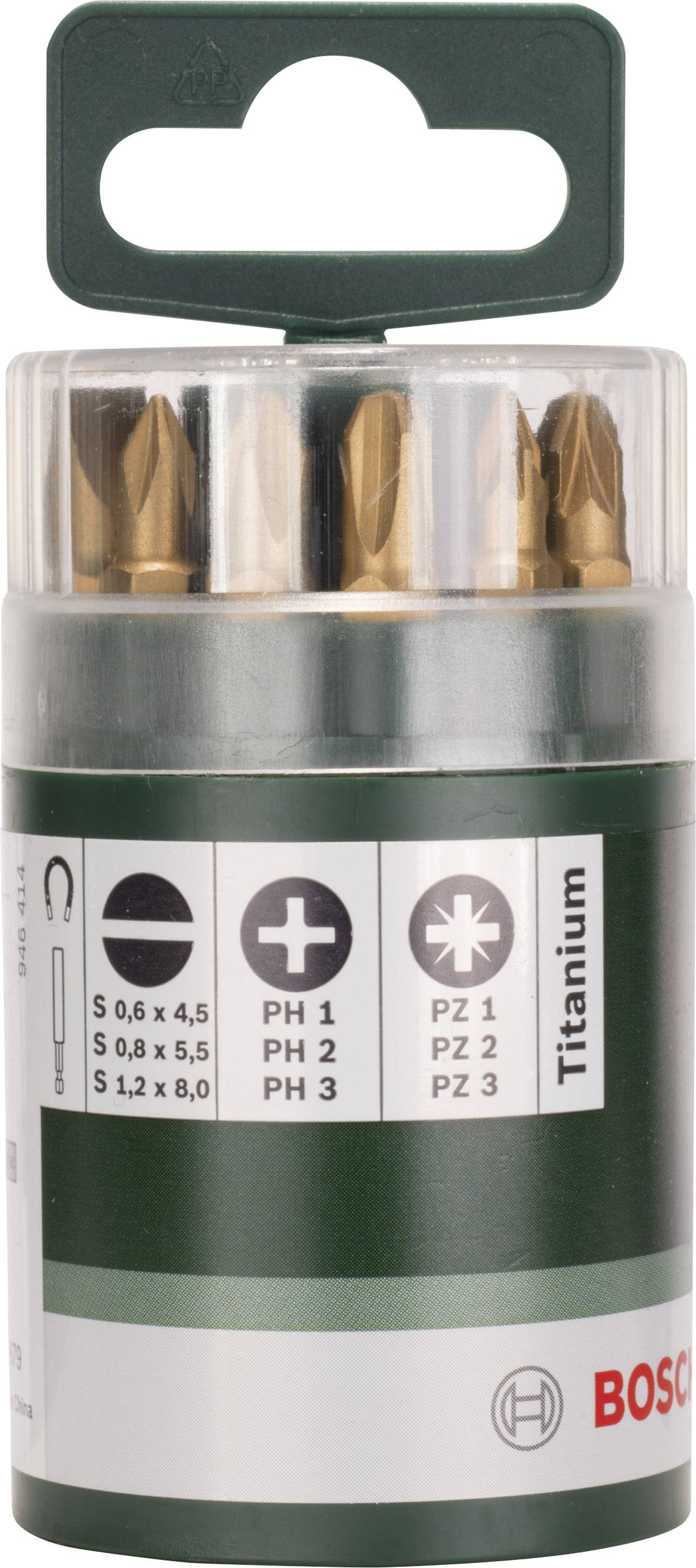 Bity Bosch Accessories 2609255978 1 zest. płaski, krzyżakowy Phillips, krzyżakowy Pozidriv