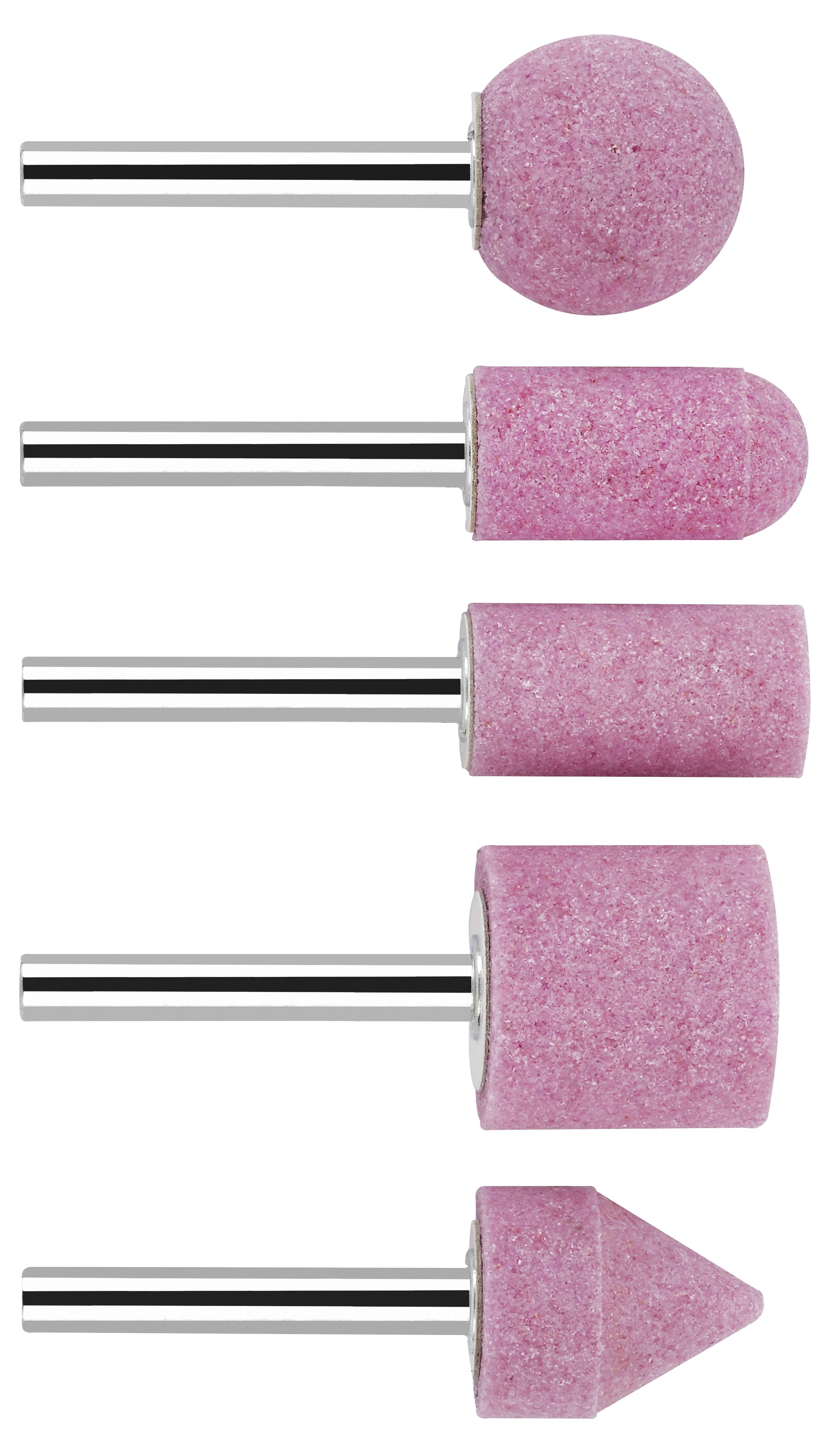 Набір шліфувальних насадок Bosch Accessories 2609256549, 5 предм.