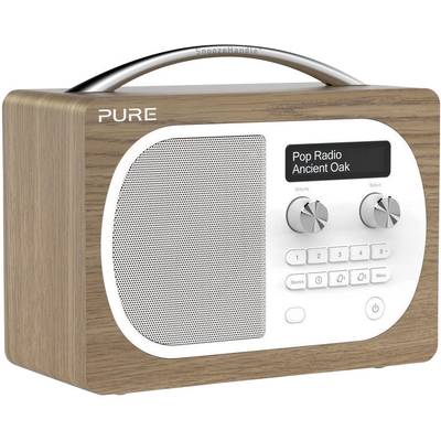 Radio Pure Evoke D4 Eiche DAB+, fale metrowe (VHF) drewno