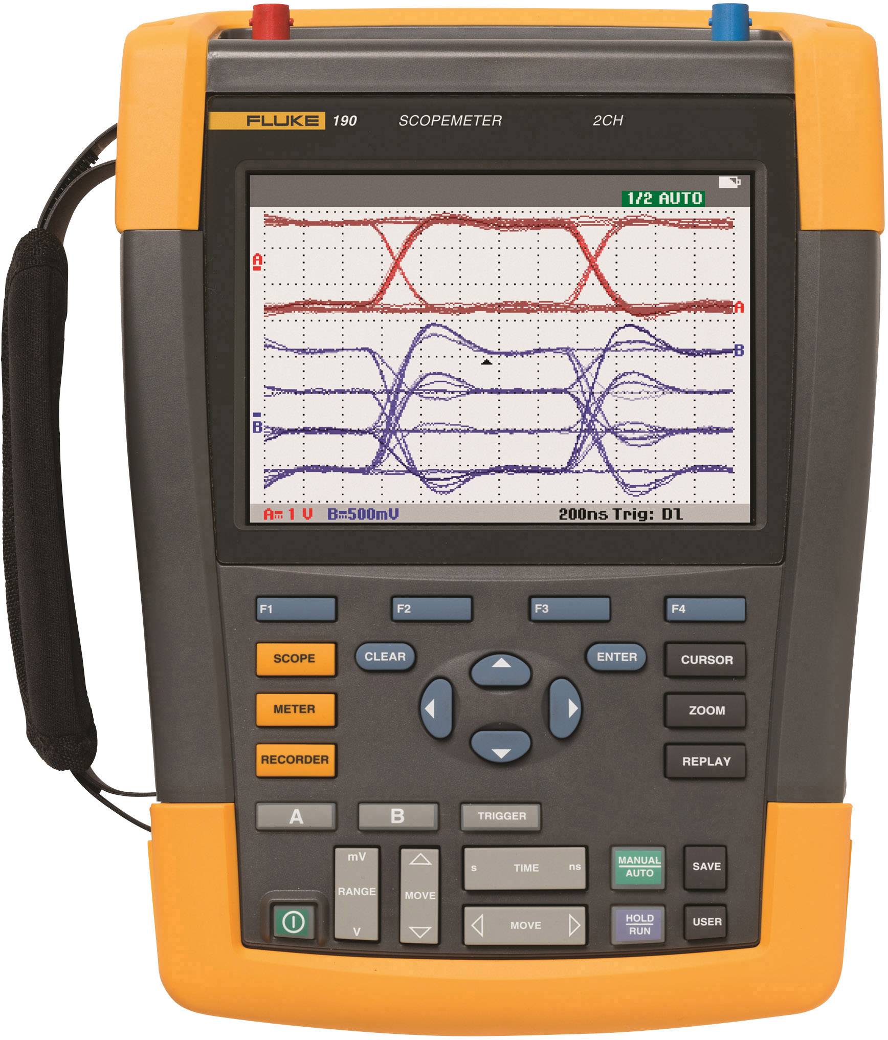 Oscyloskop ręczny Fluke 190-102 100 MHz 1.25 GSa/s Kalibracja (laboratorium akredytowane przez SCS)
