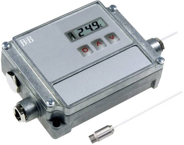B + B Thermo-Technik DM21 D Pirometr Kalibracja (ISO) Optyka 2:1 -40 - +600 °C