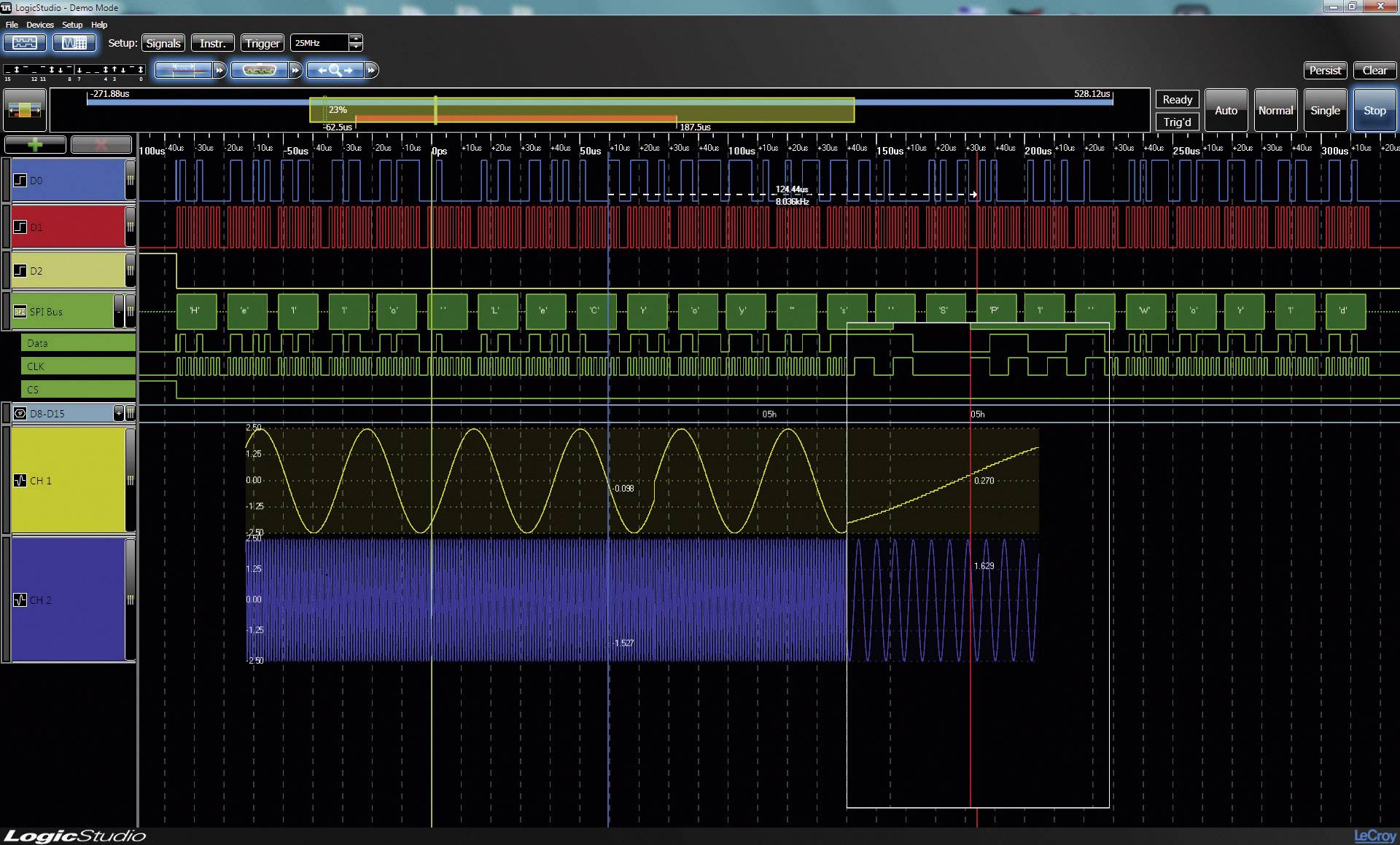 Analizator stanów logicznych LeCroy LogicStudio 16, 100 MHz, 16 kanałów