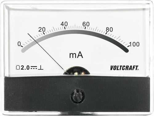 Analogowy wskaźnik panelowy VOLTCRAFT AM-86X65/100MA