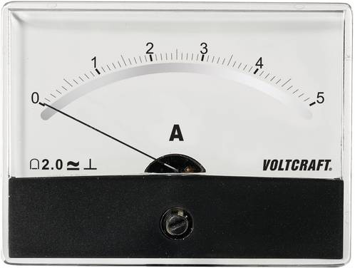 Analogowy wskaźnik panelowy VOLTCRAFT AM-86X65/5A/DC