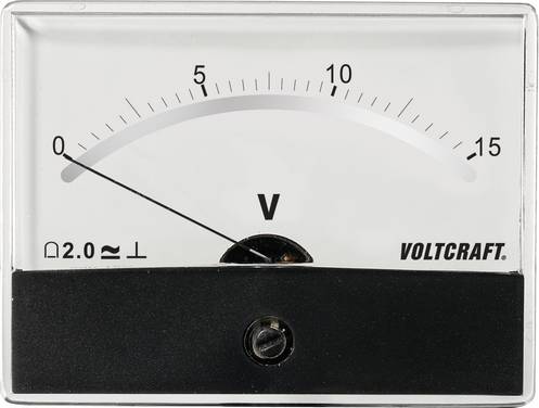 Analogowy wskaźnik panelowy VOLTCRAFT AM-86X65/15V/DC