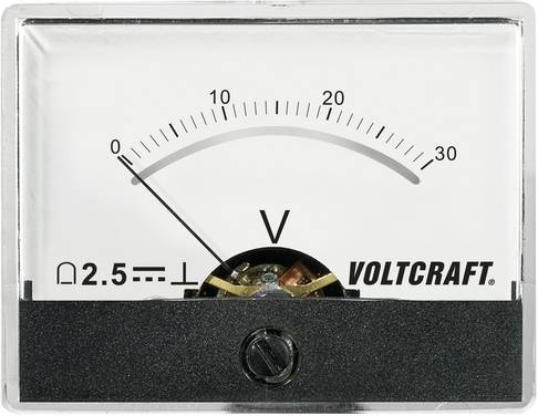 Analogowy wskaźnik panelowy VOLTCRAFT AM-60X46/30V/DC