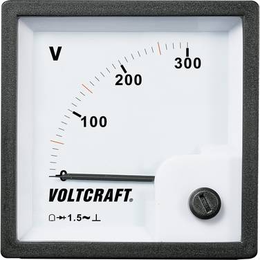 Analogowy wskaźnik panelowy VOLTCRAFT AM-72x72/300V