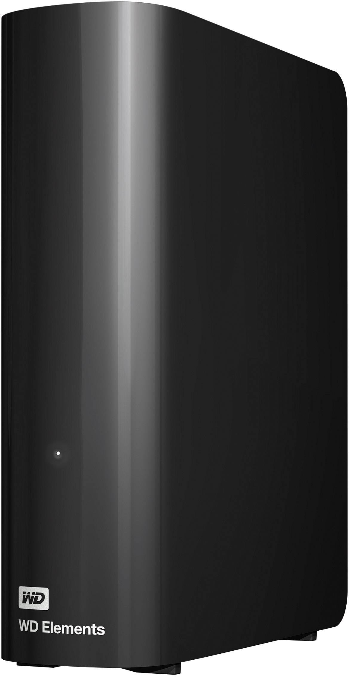 Зовнішній жорсткий диск WD Elements WDBWLG0080HBK-EESN 8,9 см (3,5 дюйма) з підтримкою USB 3.2 Gen 1